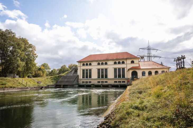 Wasserkraftwerk Meitingen